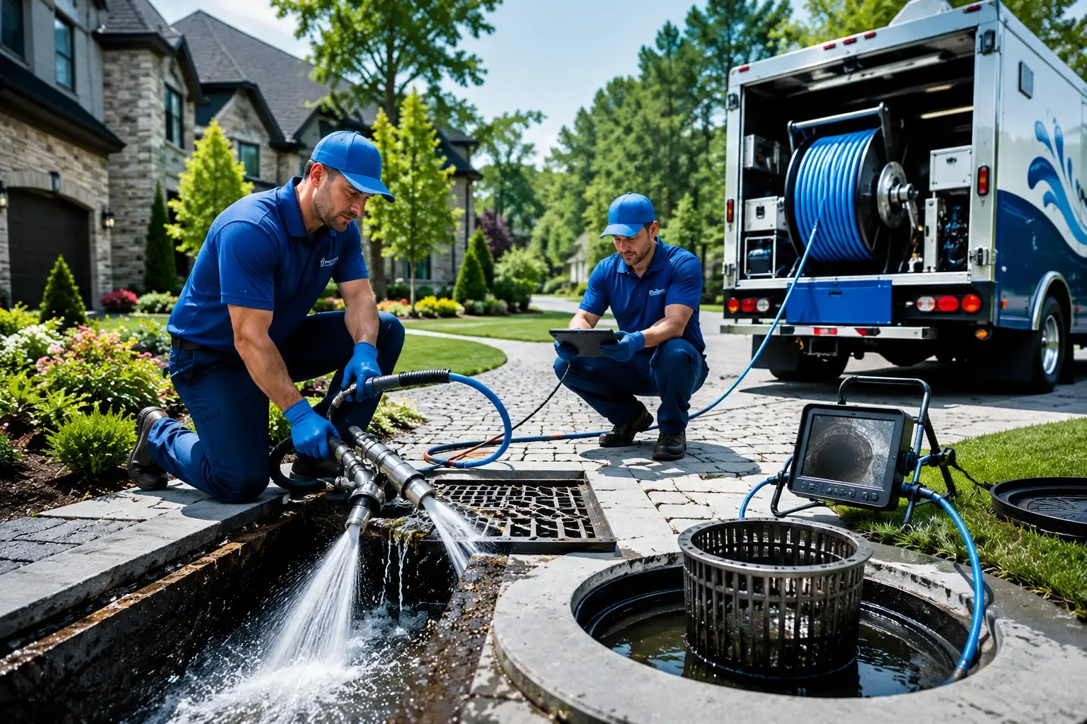 Local outdoor drain cleaning professionals in Iselin, NJ